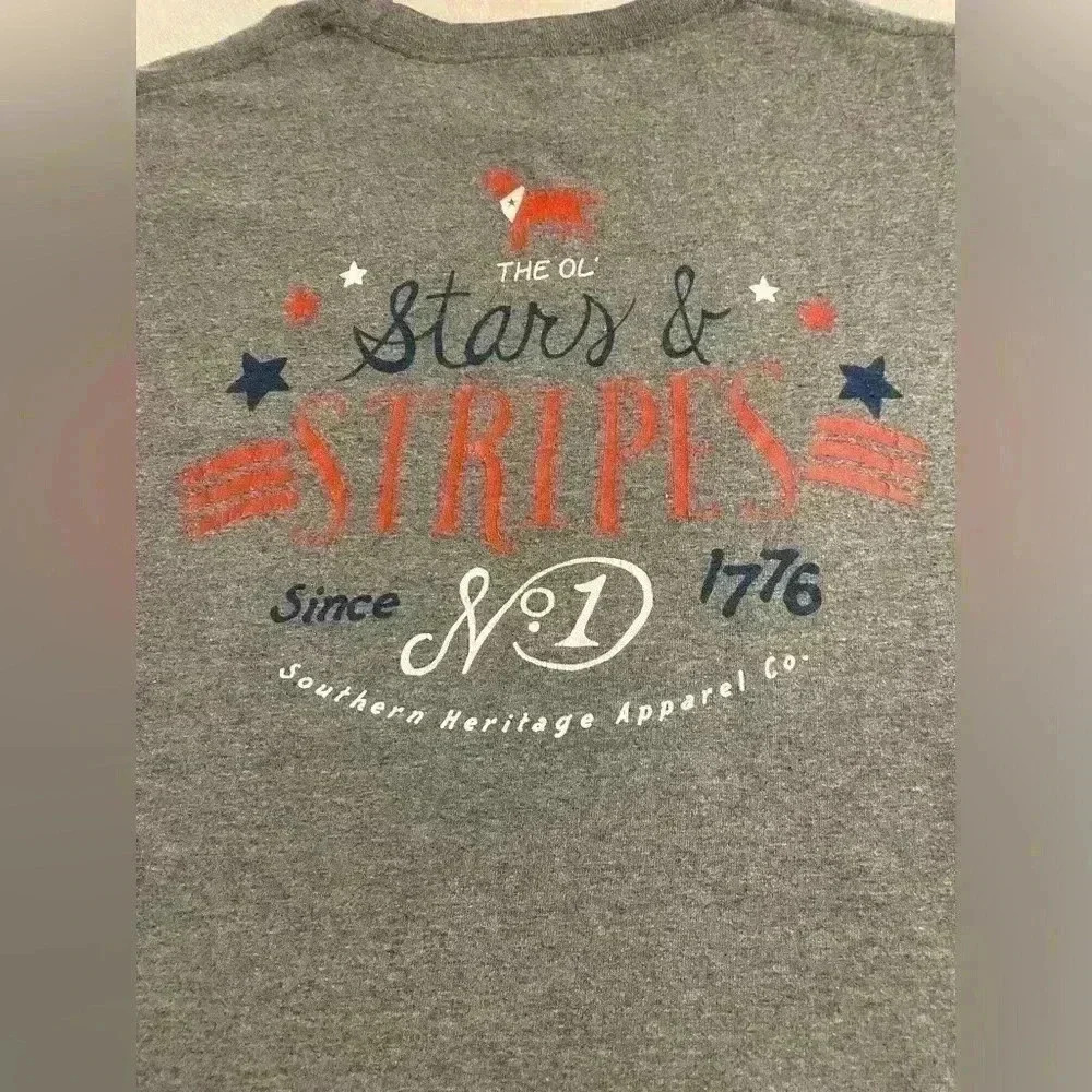 Southern Heritage short sleeve t shirt with pocket Men’s size Large